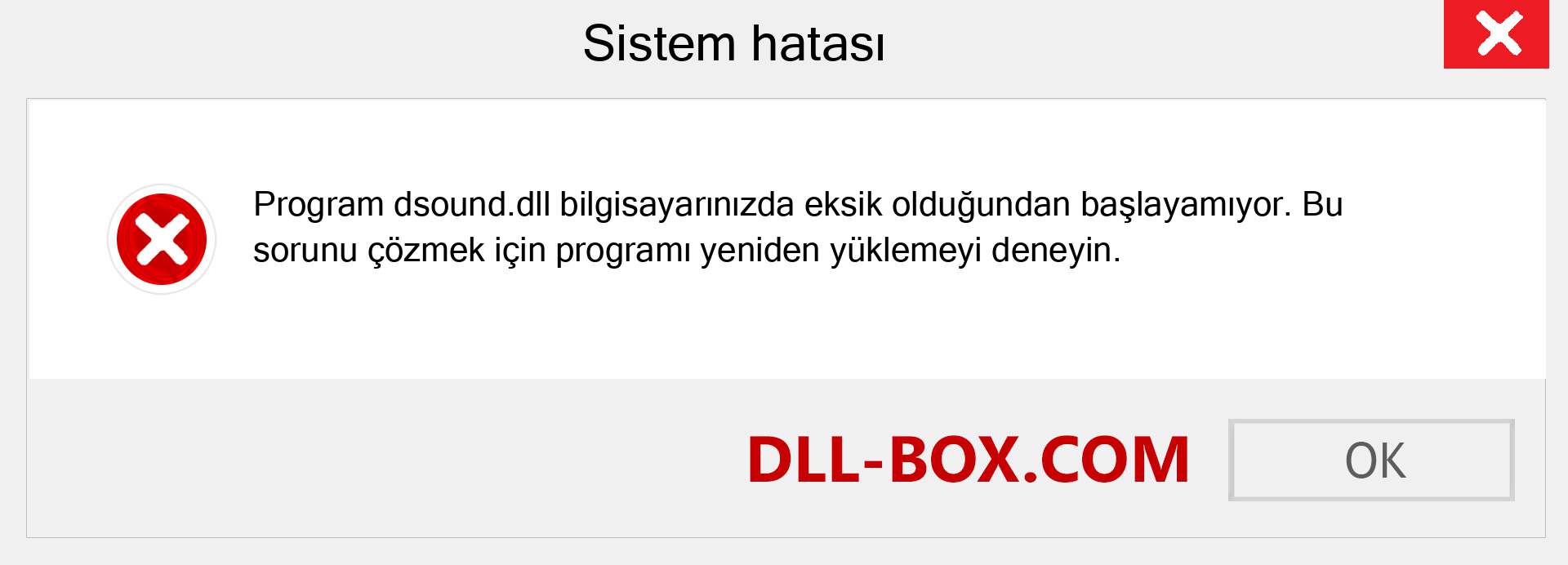 dsound.dll dosyası eksik mi? Windows 7, 8, 10 için İndirin - Windows'ta dsound dll Eksik Hatasını Düzeltin, fotoğraflar, resimler